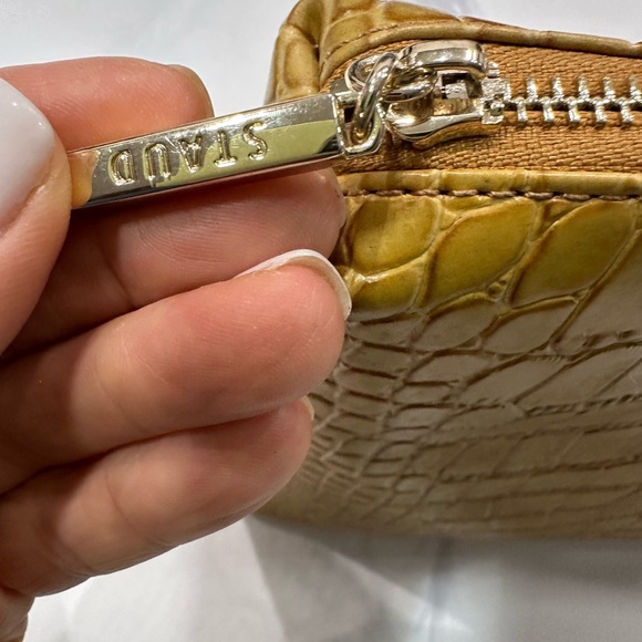 STAUD Tan Transparent Tote with Square Handle - Picture 5 of 7